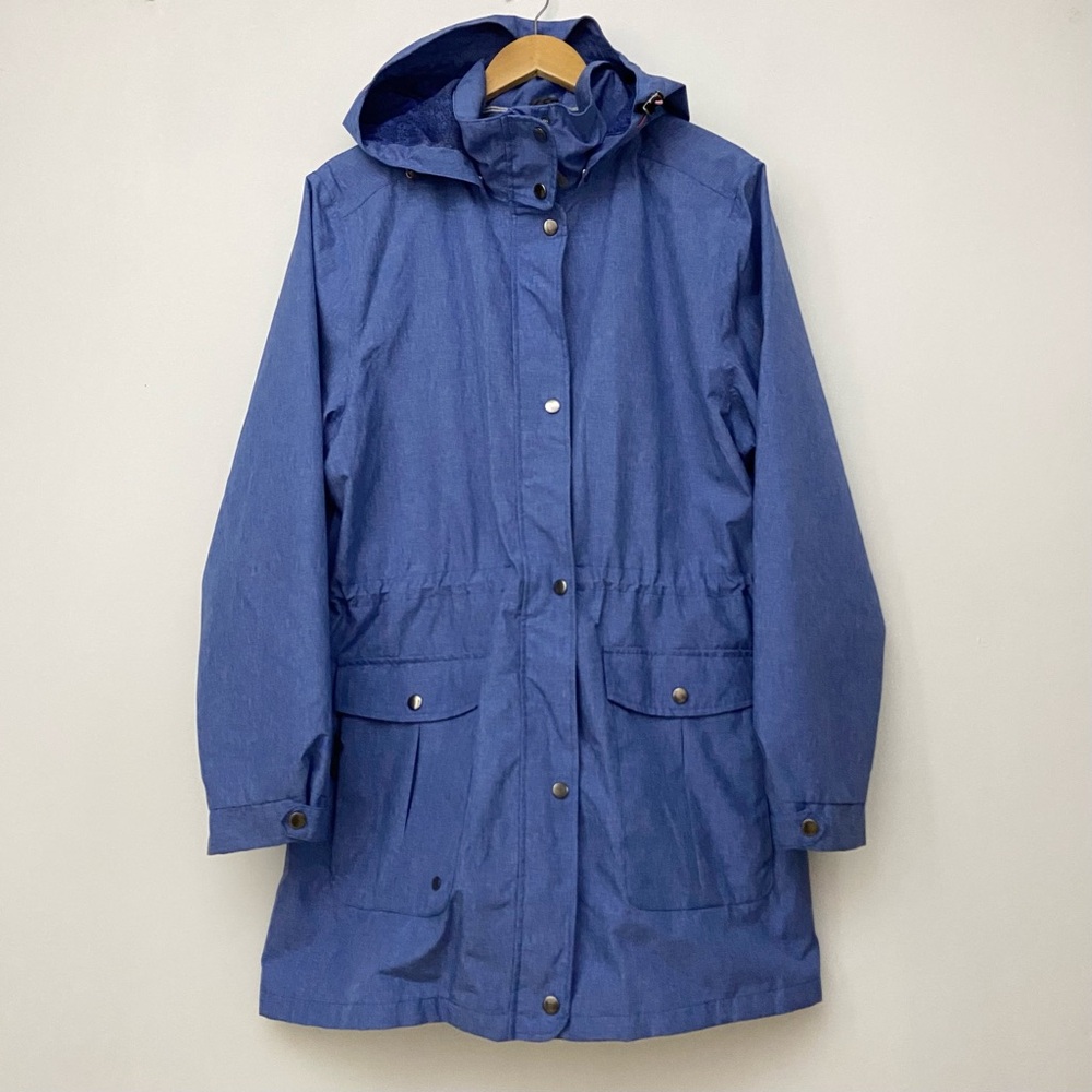 Mckinley Blue Aquabase Long Waterproof Rain/Snow Jacket